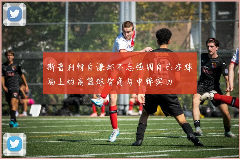 斯普利特自谦却不忘强调自己在球场上的高篮球智商与中锋实力